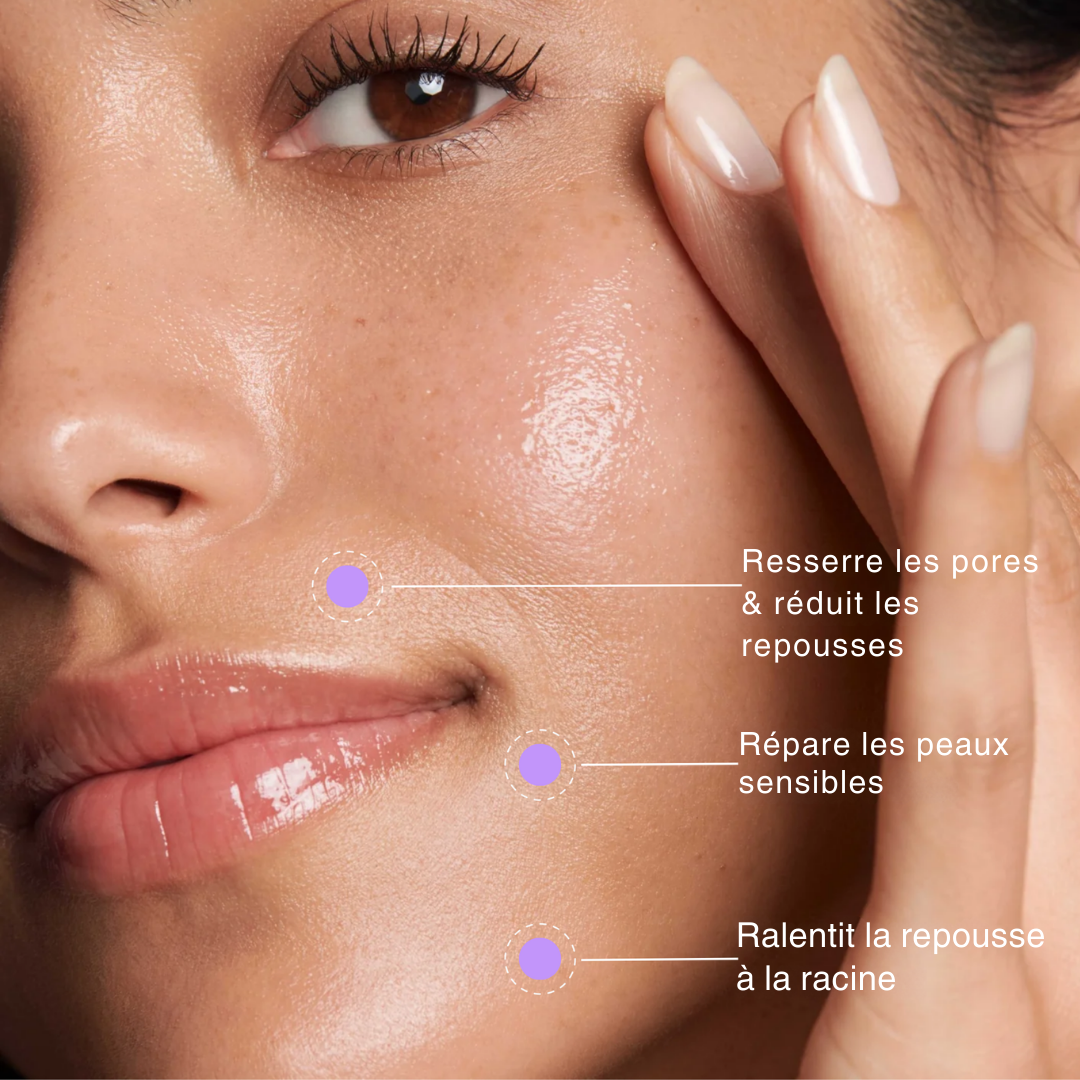 Luvixiaglow — Sérum naturel qui ralentit la repousse des poils