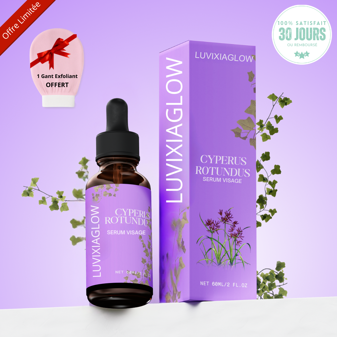 Luvixiaglow — Sérum naturel qui ralentit la repousse des poils