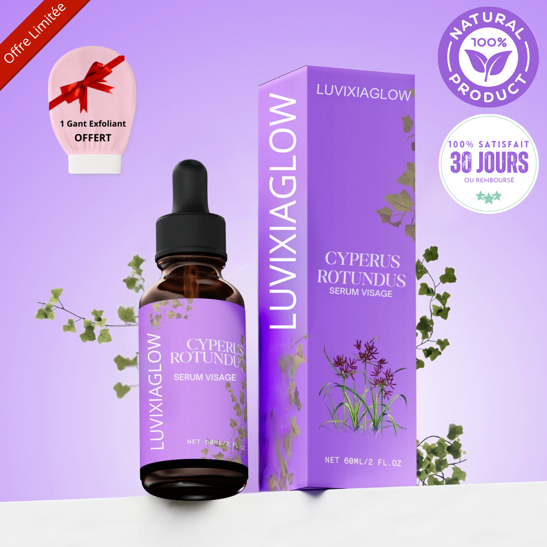 Luvixiaglow — Sérum naturel qui ralentit la repousse des poils