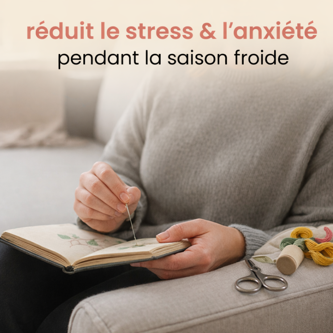 Livre de Broderie Luvixia – Le rituel apaisant à créer de tes mains
