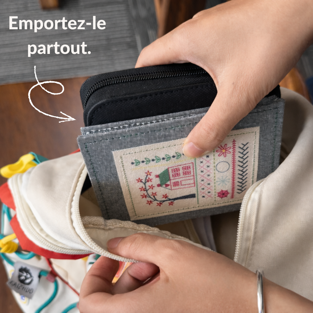 Livre de Broderie Luvixia – Le rituel apaisant à créer de tes mains