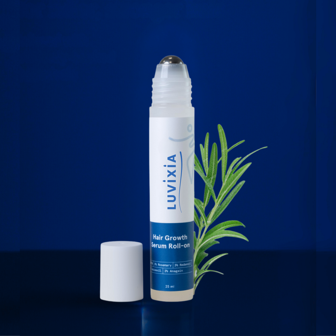 Luvixia – Roll-On Croissance Naturelle Cheveux & Barbe
